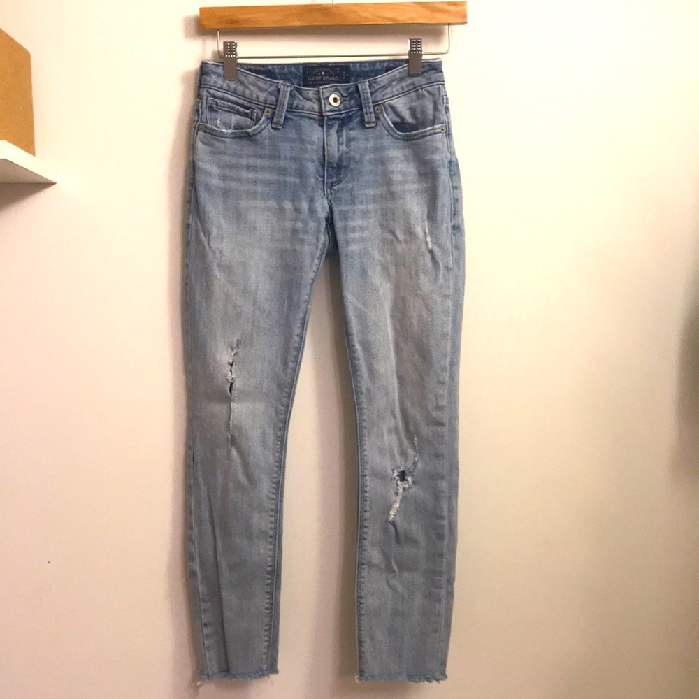Lucky Brand Sasha Super Skinny Denim Jeans 0 25 A